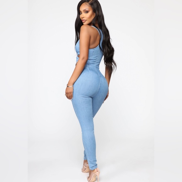 SOLD ❌fashion nova Cut out the haters” jumpsuits final price no offers❌ - Picture 3 of 7